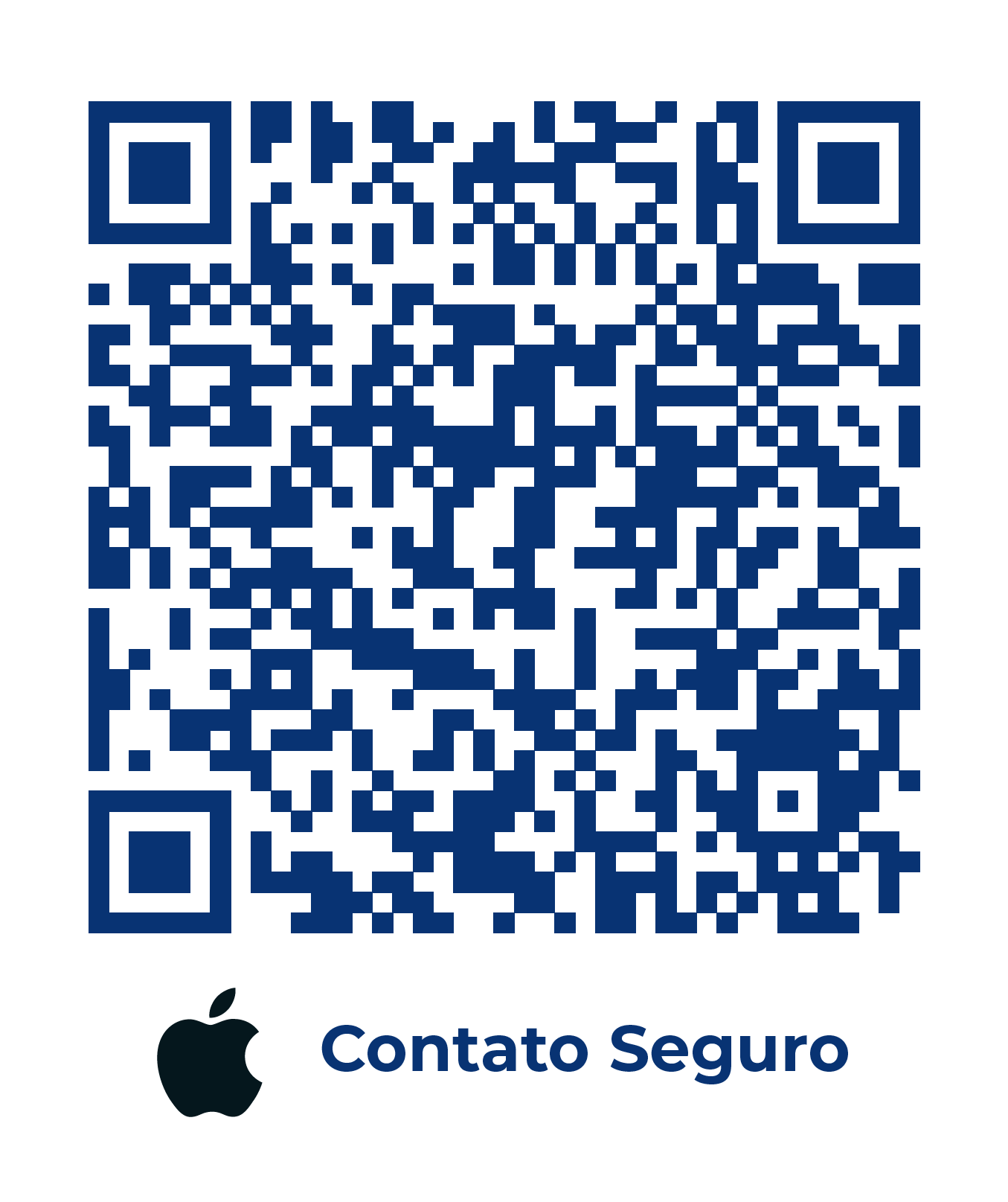 Imagem da plataforma App Store, com logo branco da maçã mordida da Apple, fundo preto e texto Baixar na App Store em branco